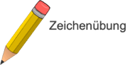 Zeichenübung