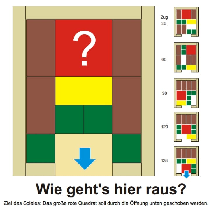 Werkaufgabe mit Werkstoff Holz: Schiebe-Spiel